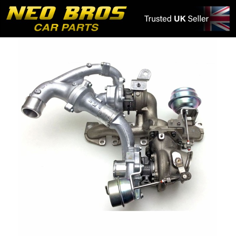 Genuine Twin Turbo Charger Saab 9-3 08-12 1.9 TTiD Z19DTR