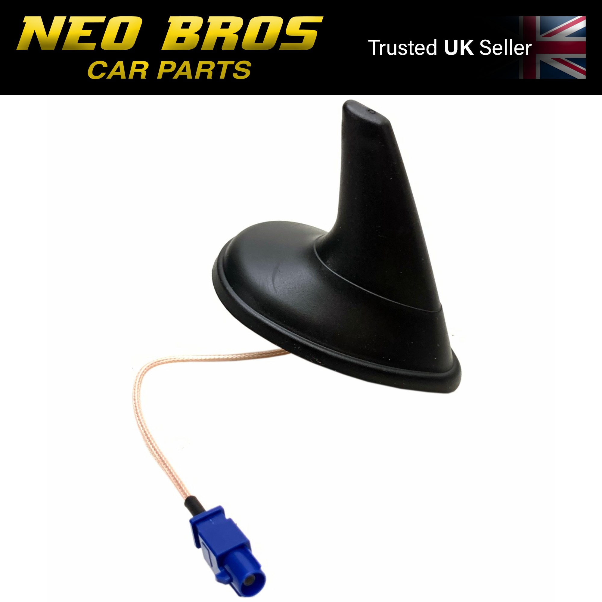 OE Quality Shark Fin Sat Nav Antenna Aerial, Saab 9-3 03-12 & 9-5 98-09 12762120