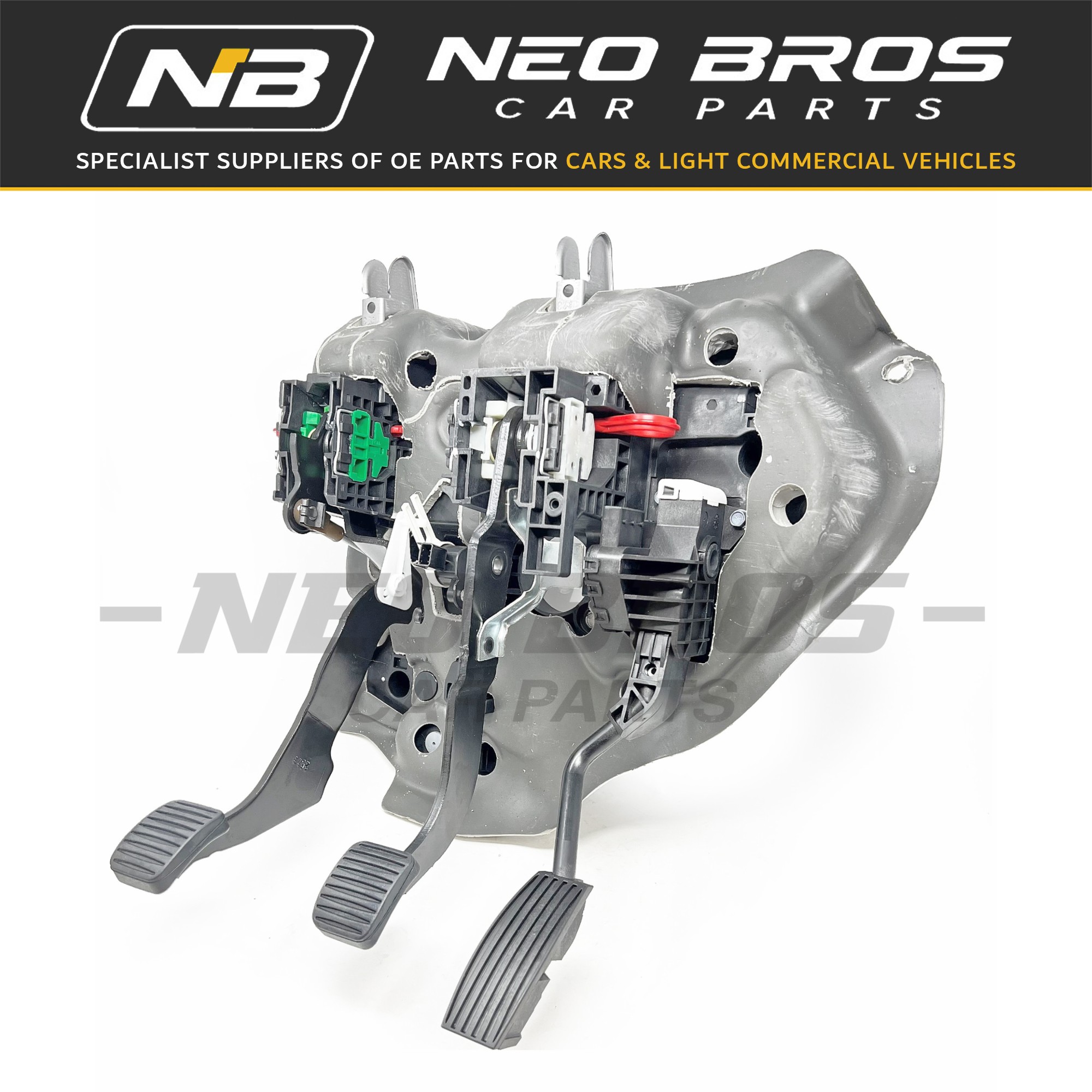 OE Clutch Brake Throttle Pedal Box Set, Vauxhall Adam Corsa D E Manual 39080258