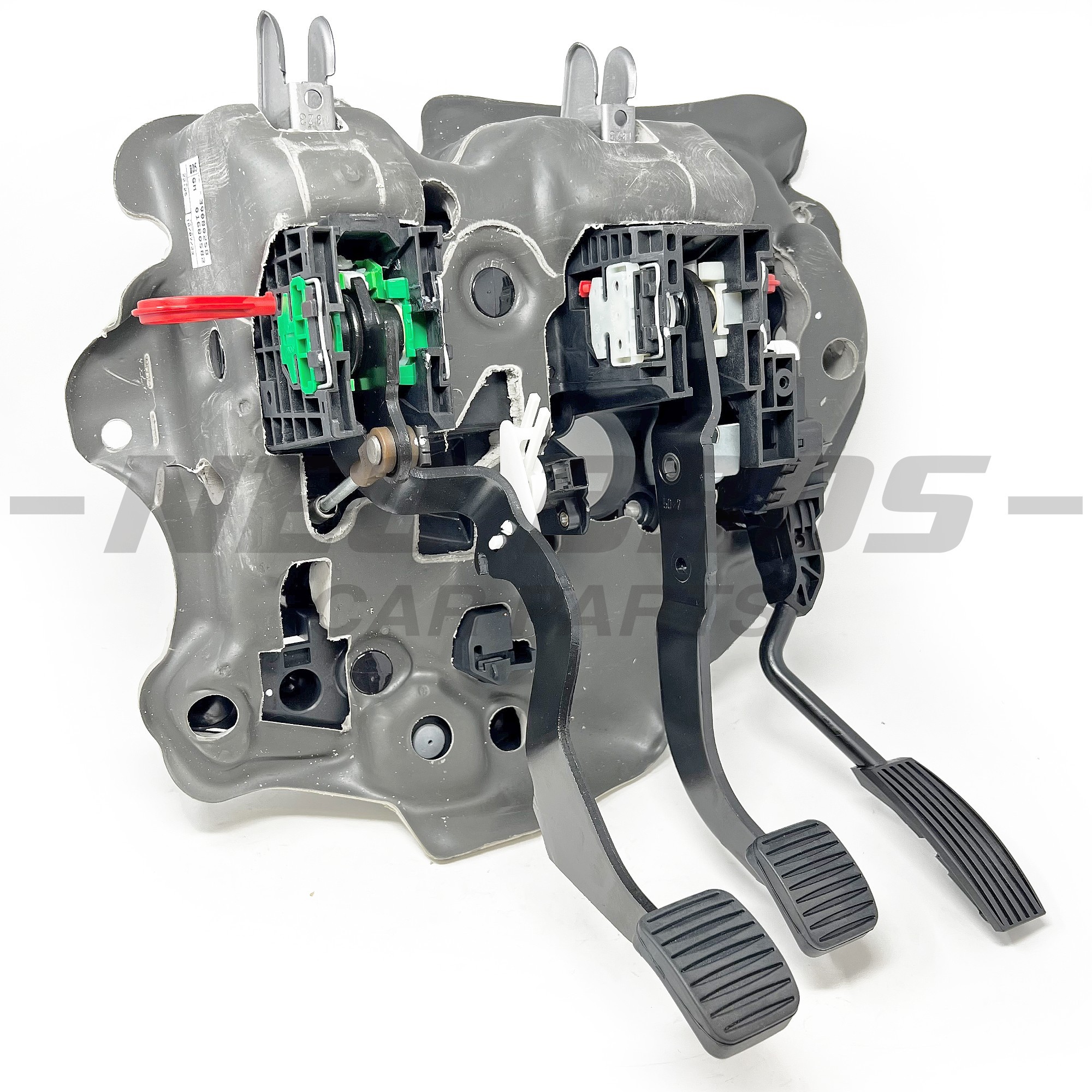OE Clutch Brake Throttle Pedal Box Set, Vauxhall Adam Corsa D E Manual 39080258