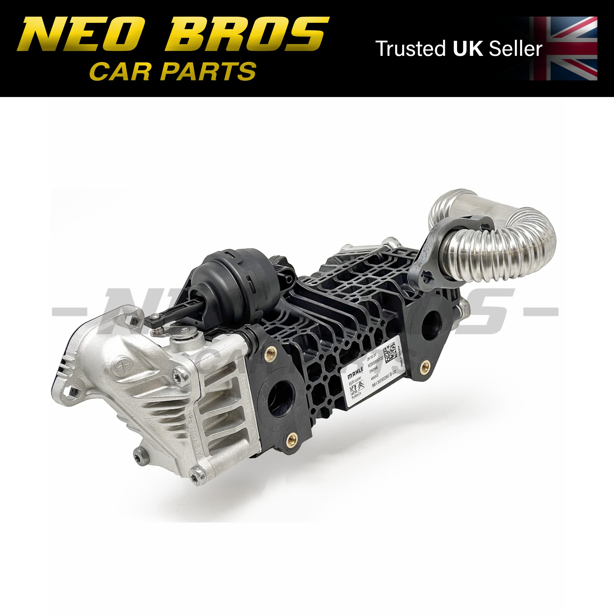 OE EGR Module Cooler Citroen Dispatch 18- 1.5 BlueHDi Diesel DV5R 9813050280