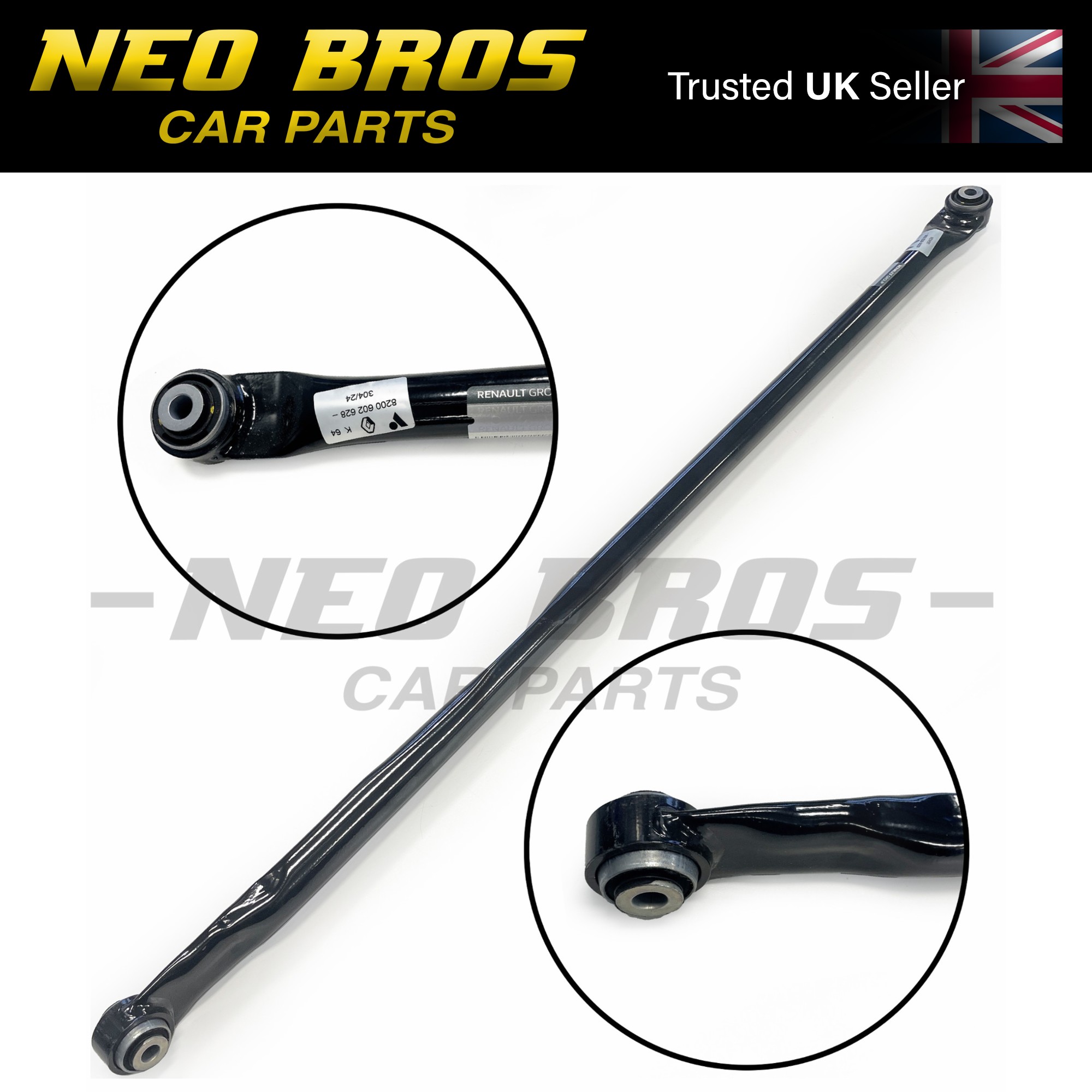 thumbnail image 2 of Front Track Rod End / Tie Rod Ends (2x) For Opel Vivaro, Renault Trafic, Espace IV, Laguna – By VEGO-AUTOTEILE 2 of 6