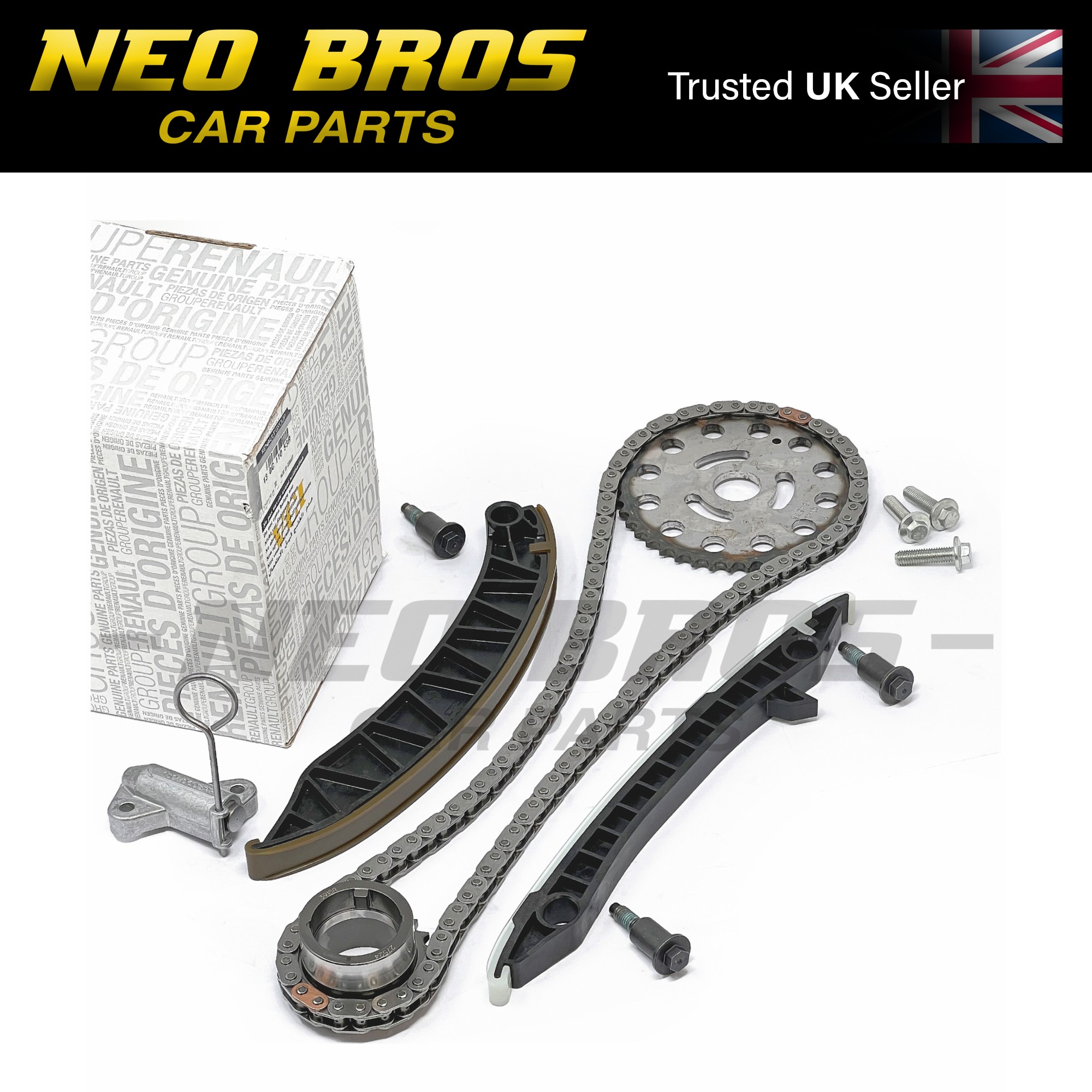 OE Timing Chain Kit, Nissan X-Trail 07- 2.0 dCi M9R 1302800Q1E