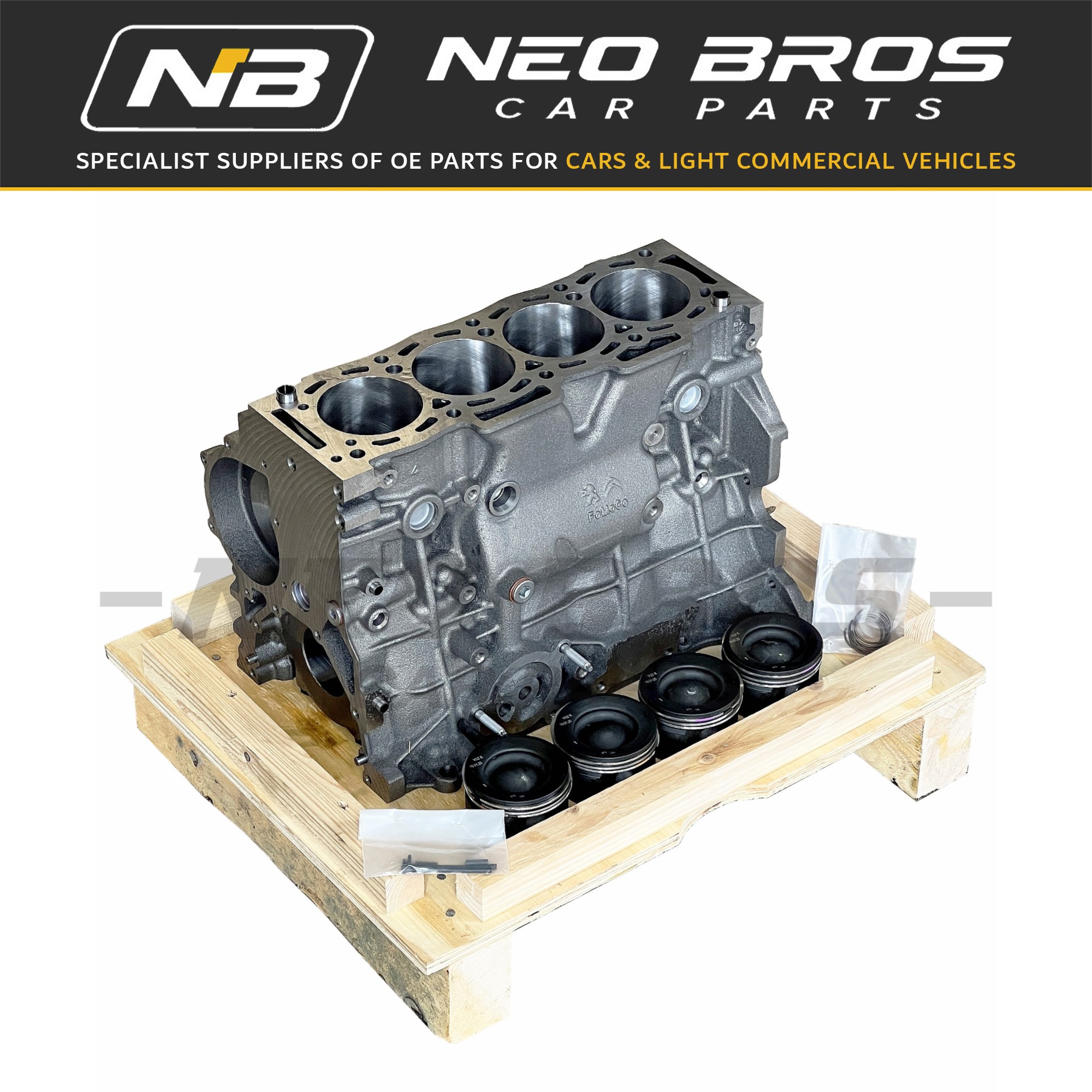 OE Engine Block & Pistons Peugeot Boxer 19- 2.2 Diesel DW12RUE 1675874080 OE Engine Block & Pistons Peugeot Boxer 19- 2.2 Diesel DW12RUE 1675874080