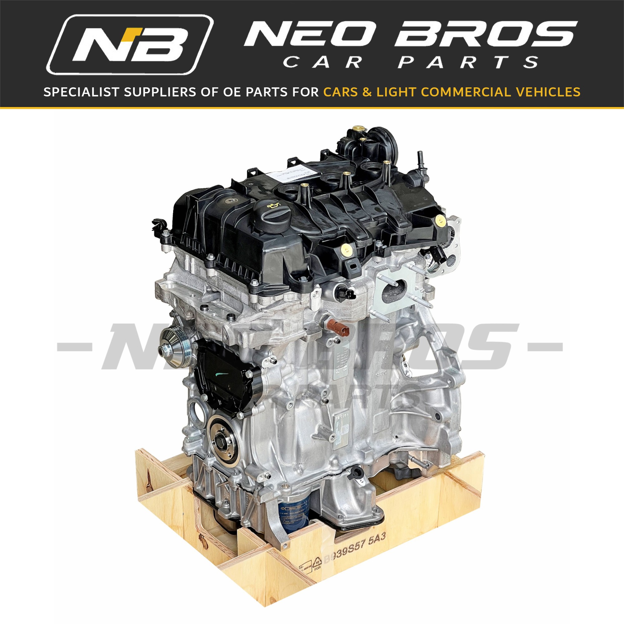 OE Engine Peugeot 108 1.2 Injection 60KW 82HP EB2D 1627122980 OE Engine Peugeot 108 1.2 Injection 60KW 82HP EB2D 1627122980