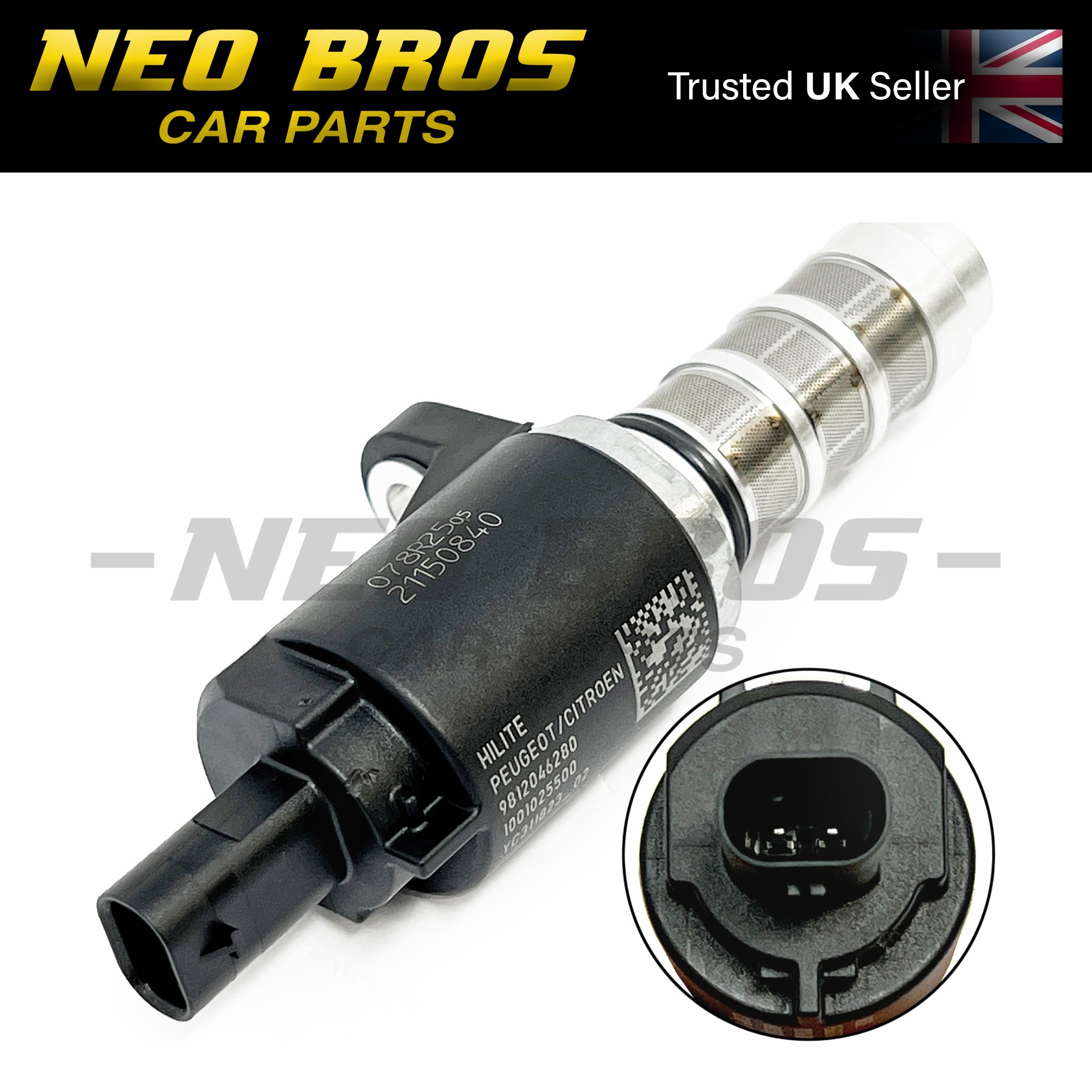 OE Vanos Solenoid, Peugeot 208 1.2 THP PureTech 13- 9812046280