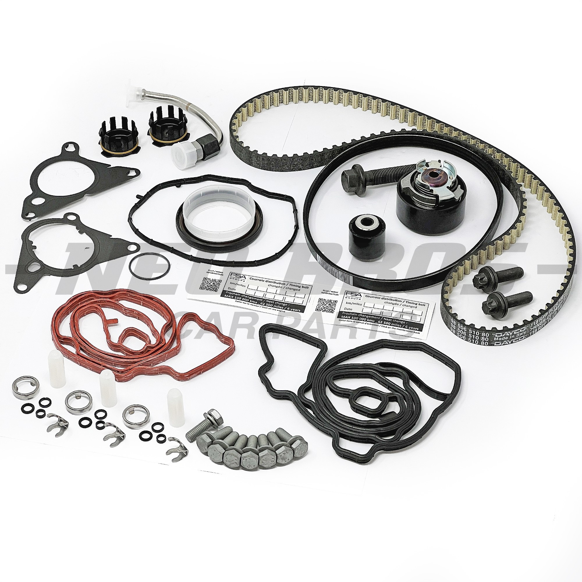 OE Timing Belt Kit, Citroen DS Peugeot Toyota Vauxhall 1.2 Turbo EB2 1654515880