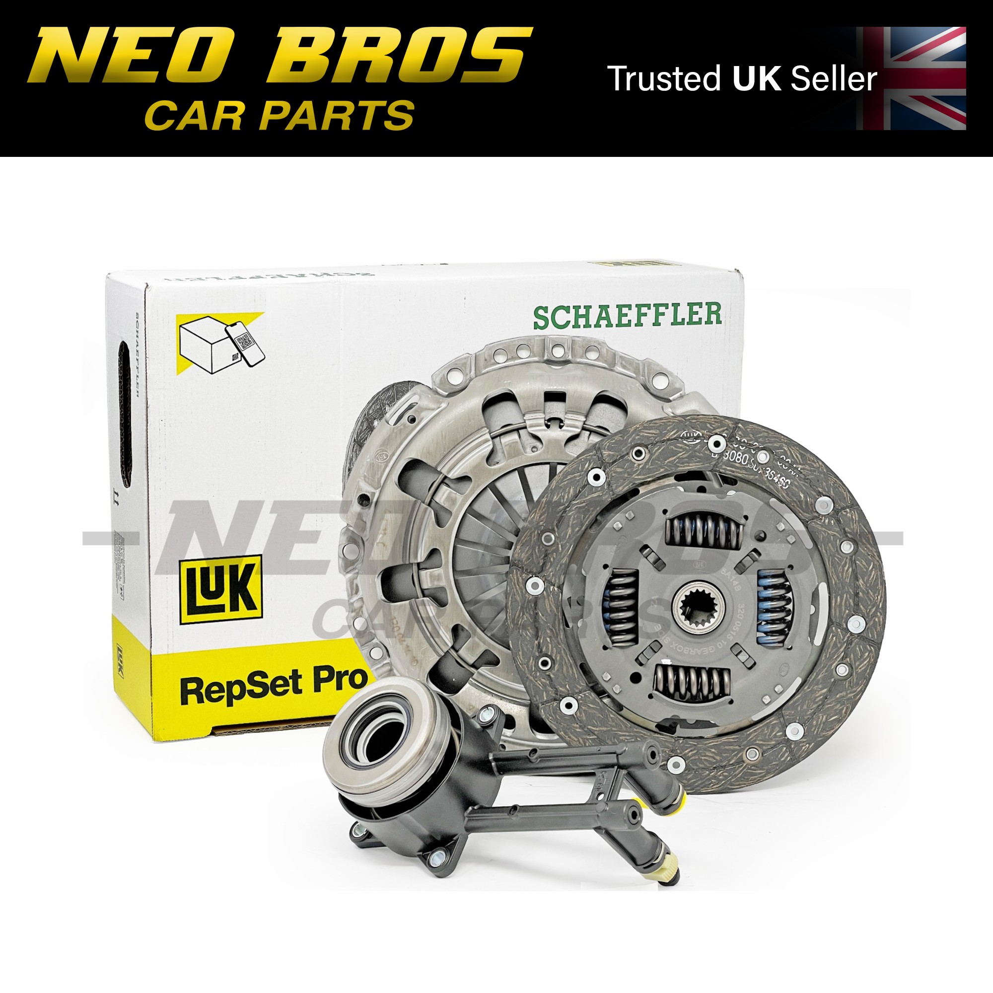 Genuine LUK 3pc Clutch Kit for Ford KA+ MK3 1.2 620331533