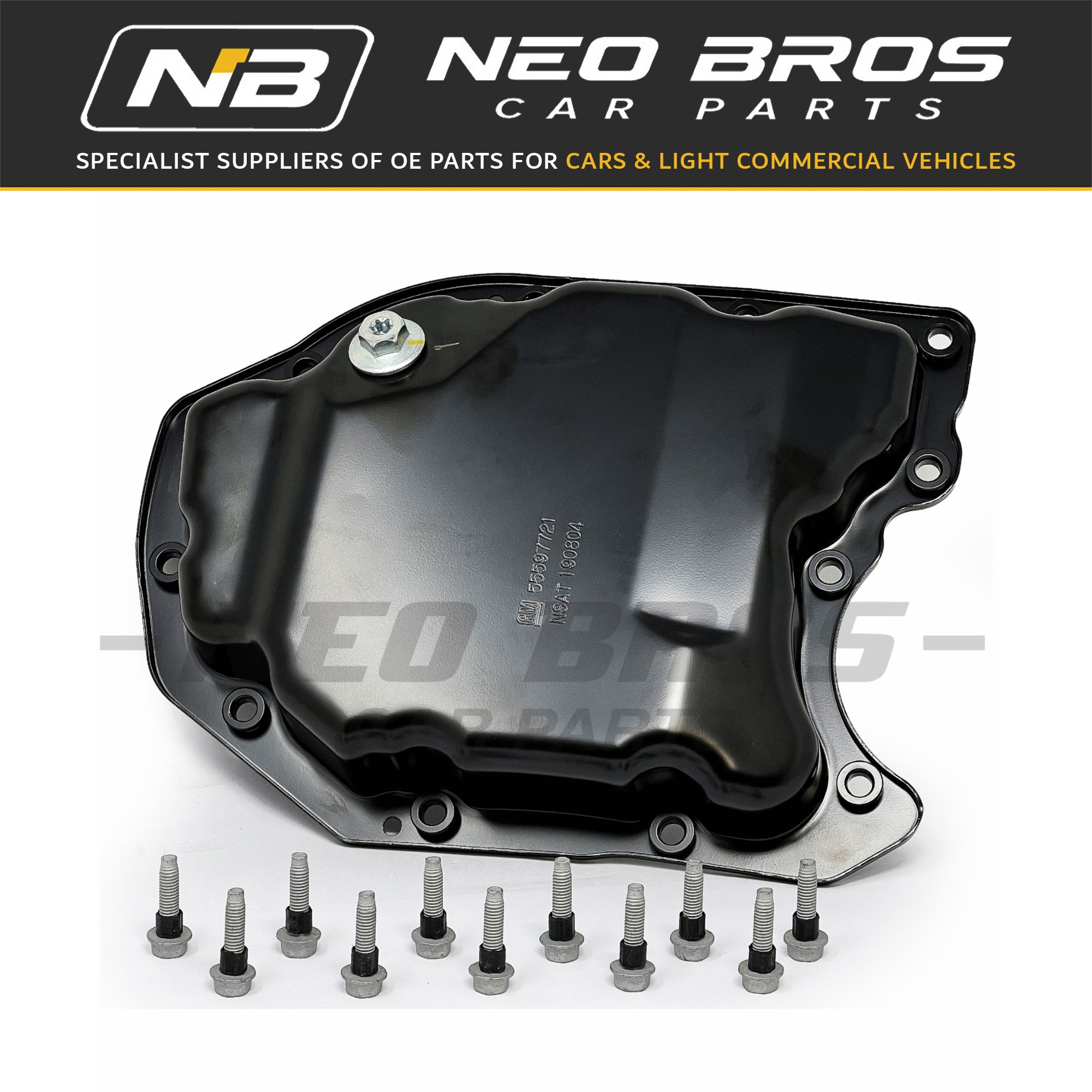 OE Engine Oil Pan Sump, Vauxhall Viva 15- 1.0 Petrol 55597721