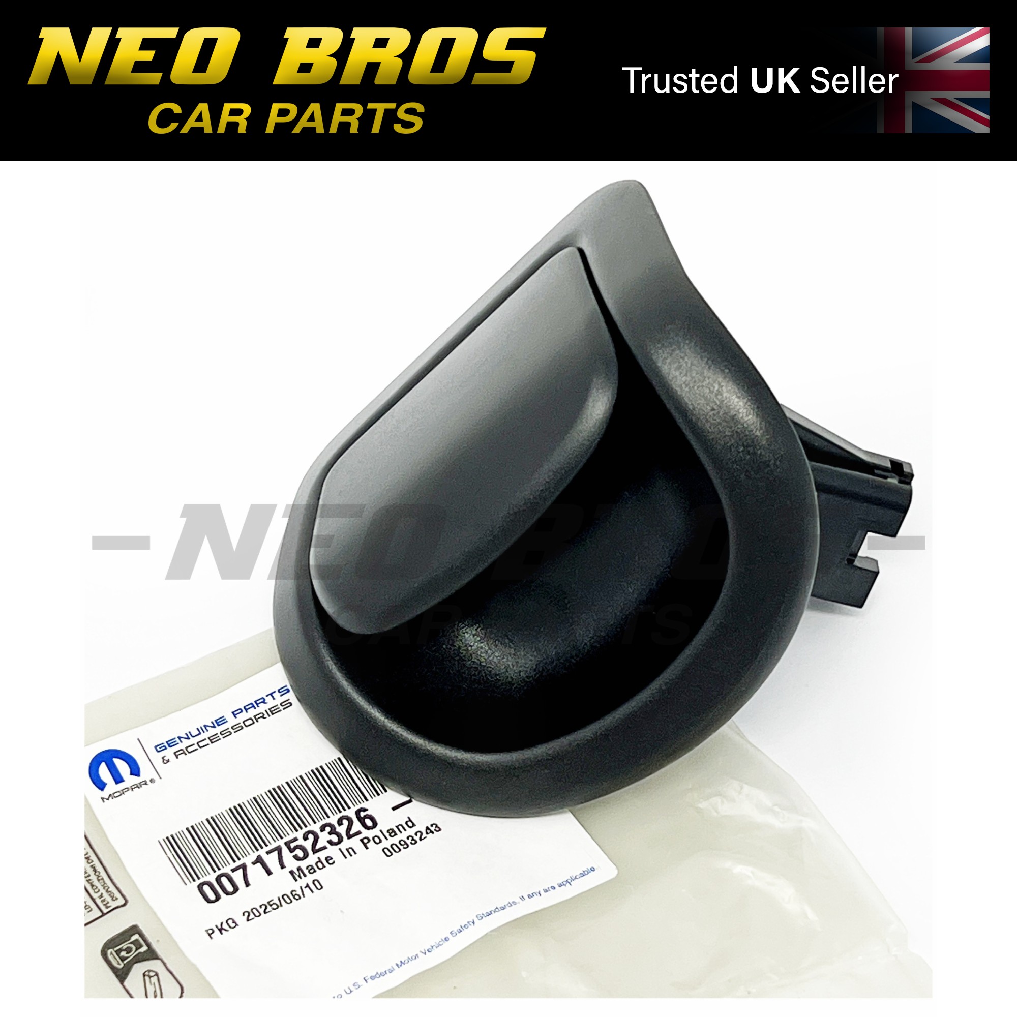 OE Seat Tilt Handle, Right, Fiat 500 Abarth 08-24 71752326 | eBay UK