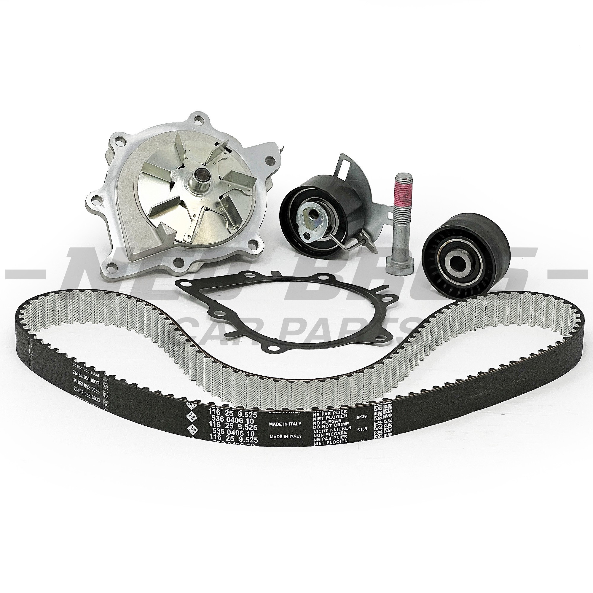Genuine INA Engine Timing Belt & Water Pump kit Ford Kuga 2.0 530069130