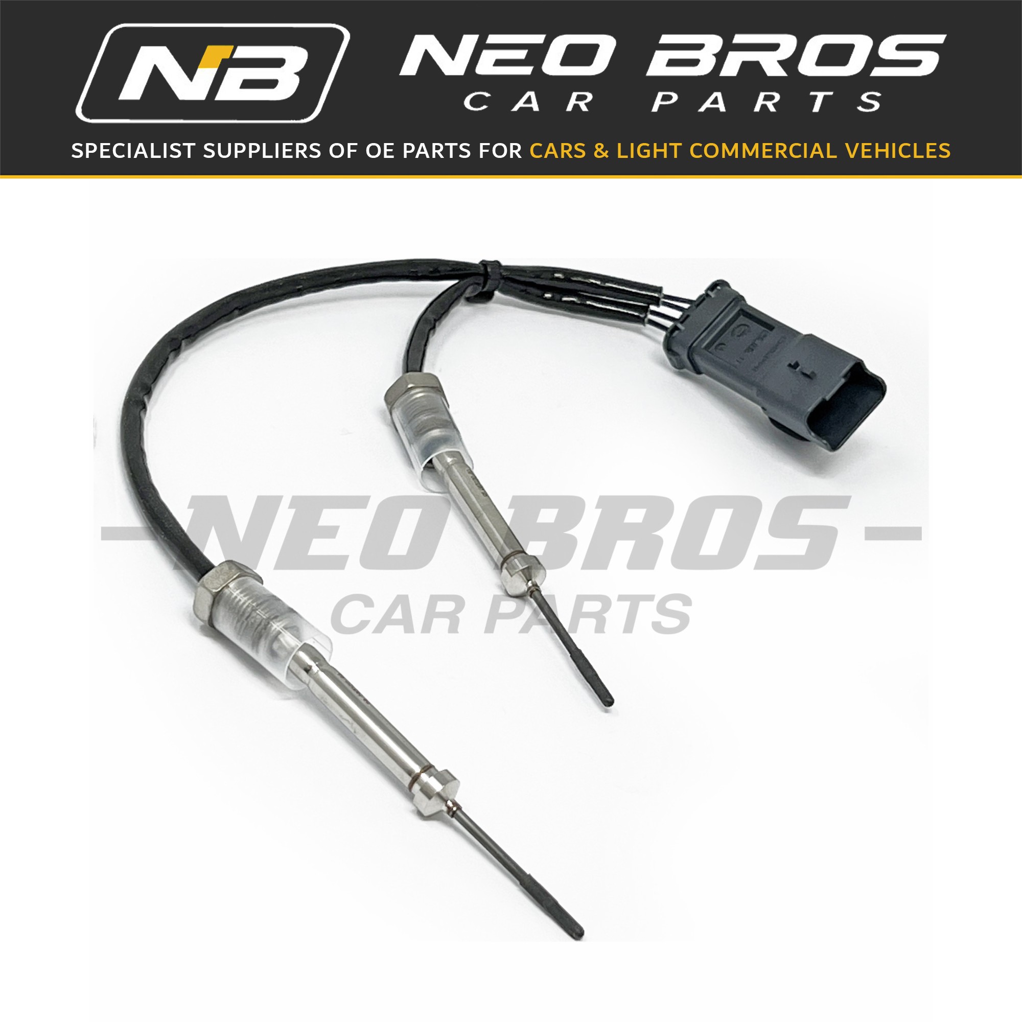 OE Exhaust Gas Temp Sensor Peugeot Expert 1.6 BlueHDi DV6F 9808312080