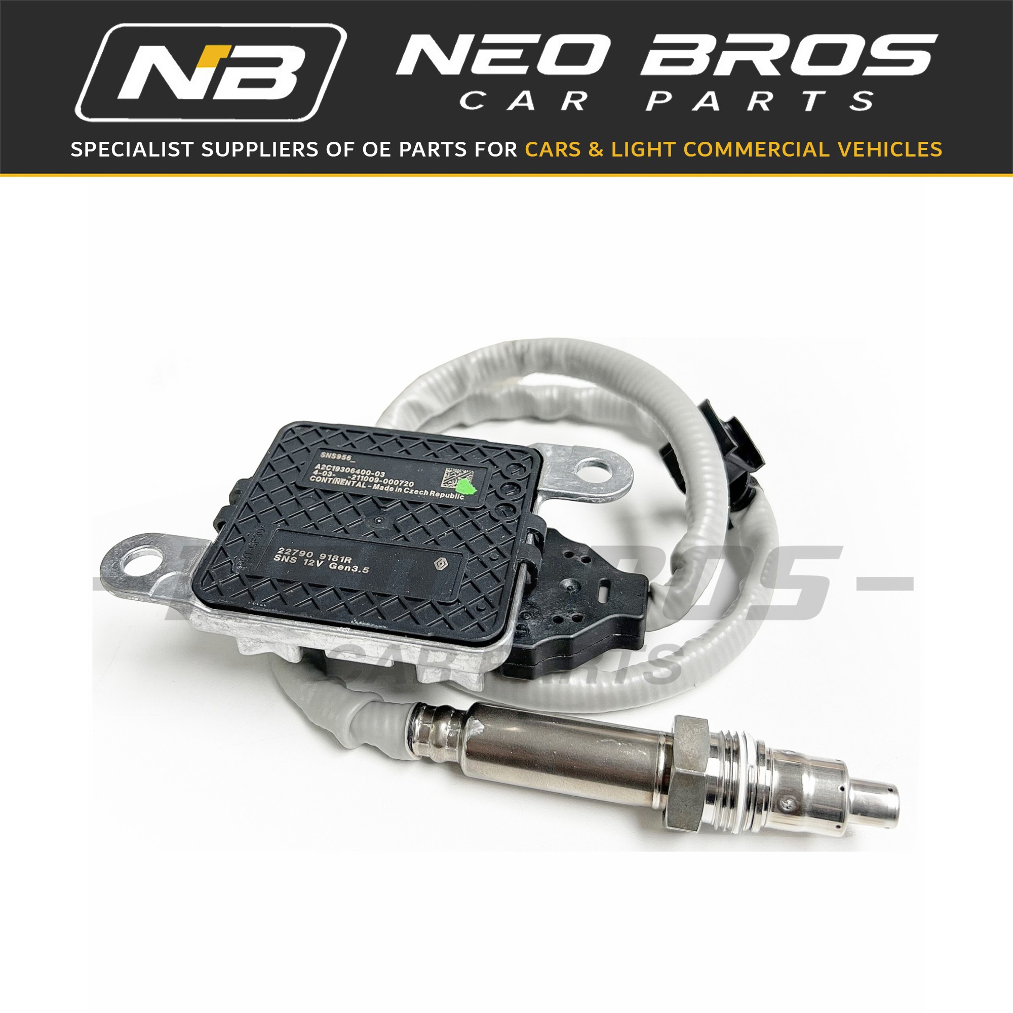 OE NOX Sensor Front for Nissan NV400 2.3 Diesel dCi M9T-716 227908881R OE NOX Sensor Front for Nissan NV400 2.3 Diesel dCi M9T-716 227908881R
