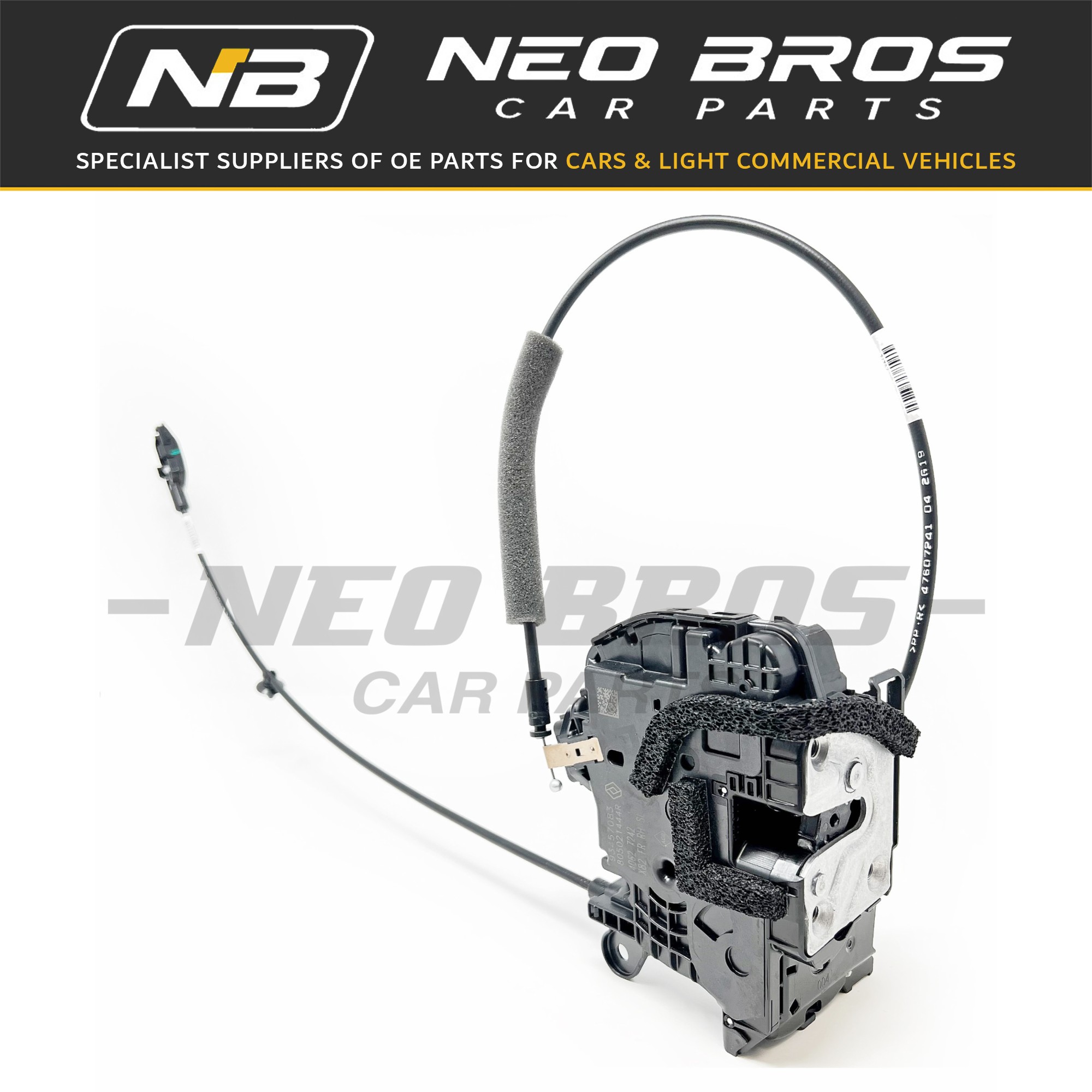OE Door Lock Mechanism RH Right Vauxhall Vivaro Renault Trafic 93457083 OE Door Lock Mechanism RH Right Vauxhall Vivaro Renault Trafic 93457083