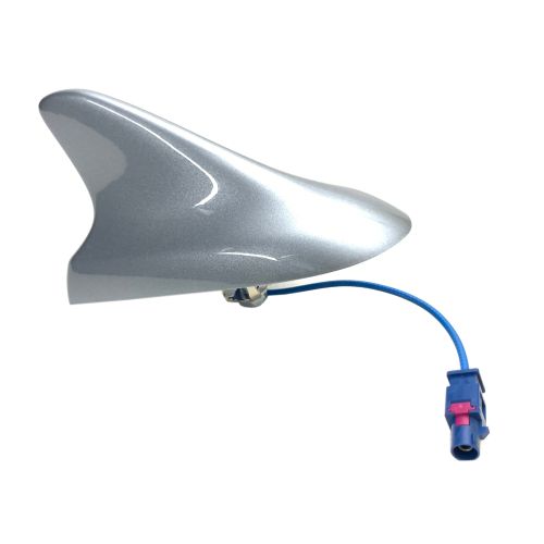 Genuine Saab Shark Fin Antenna Aerial Silver Lake 13304950