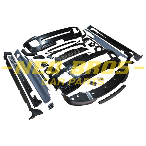Mini R56 R57 R58 R59 LCI JCW Style Body Kit inc Bumpers & Side Skirts