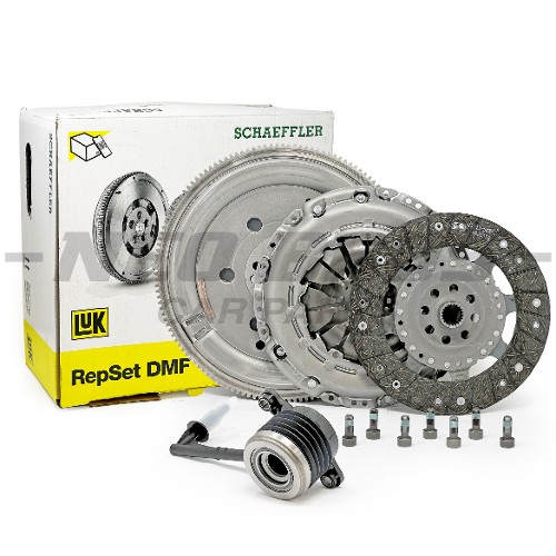 Genuine LUK 4pc Clutch, Dual Mass Flywheel & Slave Cylinder Kit for Dacia, Mercedes, Nissan, Renault 600019700