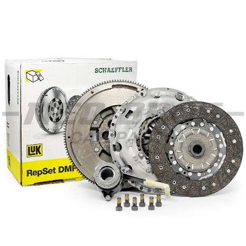 Genuine LUK 4pc Clutch, Dual Mass Flywheel & Slave Cylinder Kit for Audi, SEAT, Skoda, VW 600037100