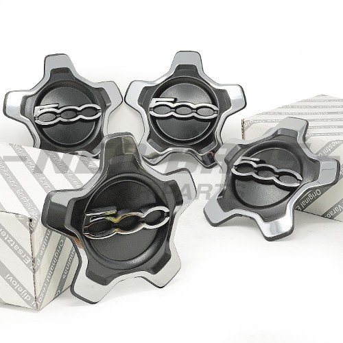 OE Alloy Wheel Centre Cap kit (x4), Fiat 500X 15-25, 735626312