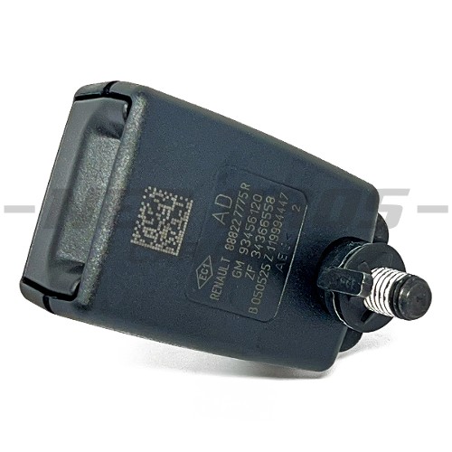 OE Seat Belt Buckle 2nd & 3rd Row Outer, Vauxhall Vivaro Renault Trafic 93456120