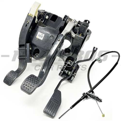 OE Clutch Clable & Brake Throttle Pedal Box Set, Chevrolet Spark 10-13 95936015 96683849