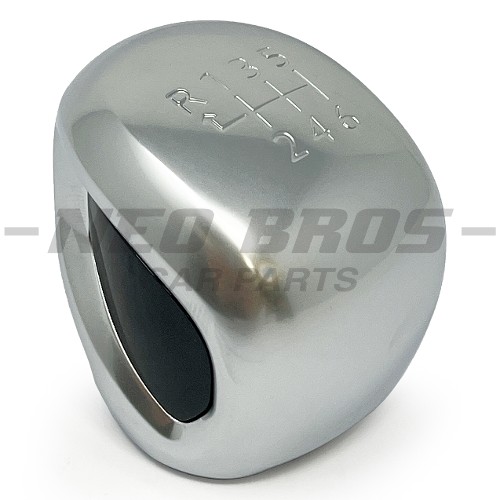 OE Gear Lever Knob Satin Chrome Zamak, 6 Speed Citroen Peugeot Vauxhall 96738472VV