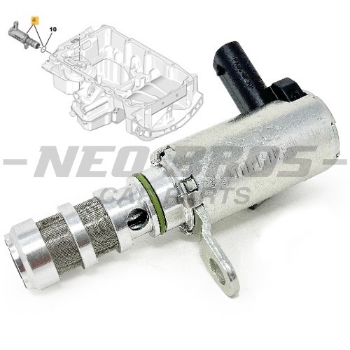 2Pin TOYOTA VIOS NCP42 NCP93 NCP150, YARIS NCP91 SOLENOID OIL CONTROL VALVE VVTI 15330-21011