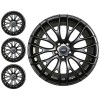 Set of Alloy Wheels 18" Inch Matte Black for Mini F54 F55 F56 F57 inc JCW, 5x112 ET37