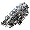 OE Front Bumper Radiator Top Centre Grille, Vauxhall Adam 13-19 13355598