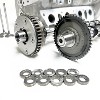 Engine Cylinder Head Kit Intake Exhaust Camshaft Valves VW AUDI SKODA SEAT CDAA