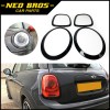 NBRacing Gloss Black Head & Tail Lamp Surround Kit Mini F55 F56 F57