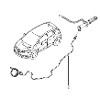 OE Clutch Hose Pipe, Renault Clio Mk 4 & Captur 0.9 LHD, 308516865R
