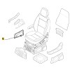 OE Seat Trim, Non Heated, Right, Citroen Fiat Peugeot 06- 60911632 1617533680