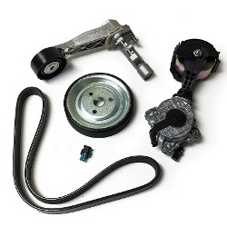 OE Water Pump Friction Wheel, Pulley, Tensioner & Drive Belt Kit 1.4 1.6