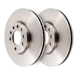Pagid Rear Brake Discs Pair 54185